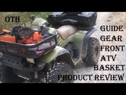 Guide Gear Universal ATV Front/Rear Cargo Basket Set, 2 Piece - 168083,  Racks, Bags, Loungers & Boxes at Sportsman's Guide