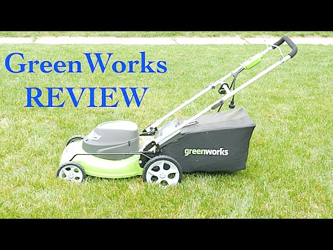 Greenworks 25142 10 Amp 16 in. 2-in-1 Electric Lawn Mower