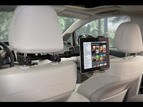 iKross Car Headrest Mount Holder for Tablet - YouTube