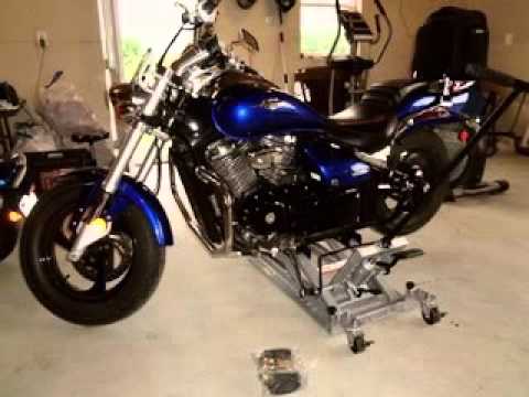 OTC 1545 Motorcycle Lift - YouTube