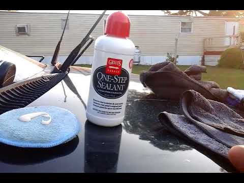 Griot's Garage One-Step Sealant, One Step Paint Sealant, liquid car wax  sealant