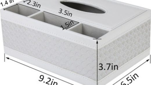 Multifunction PU Leather Pen Pencil Remote Control Tissue Box Cover Holder  Desk Storage Box Container for Home and Office Use (White) - buy  Multifunction PU Leather Pen Pencil Remote Control Tissue Box