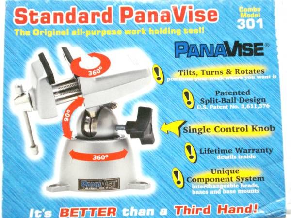 PanaVise 301 Standard Vise Base and Head