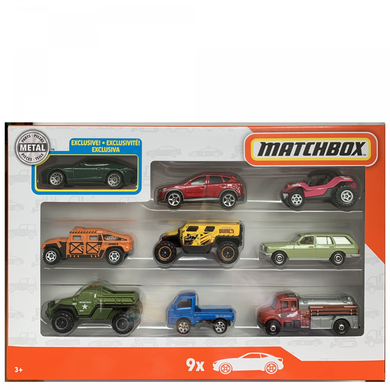 Matchbox® 9-Car Gift Pack | X7111 | Mattel Shop
