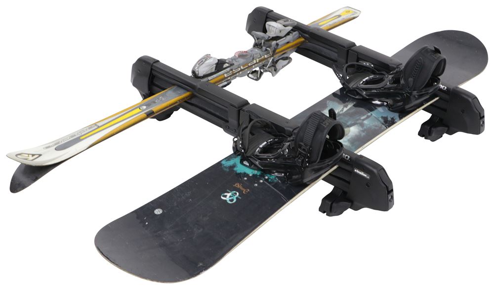 Inno Gravity Ski and Snowboard Carrier - Clamp On - Locking - 6 Pairs of  Fat Skis or 4 Boards Inno Ski and Snowboard Racks INA951