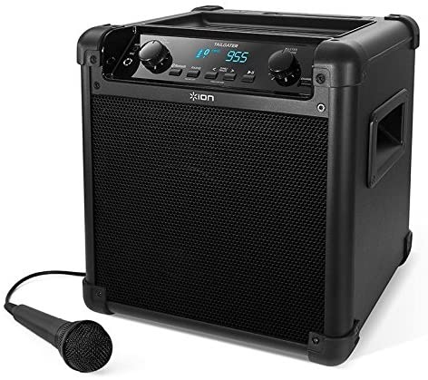 ION Audio Tailgater Portable Bluetooth PA Speaker with Mic, AM/FM Radio,  and USB Charge Port, 電子產品, 錄音器材- Carousell