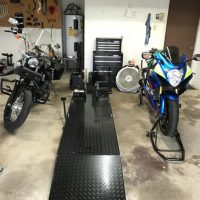 Black Widow Steel Motorcycle Jack - 1,100 lbs. Capacity | Welded furniture,  Metal bending tools, Motorcycle lift table
