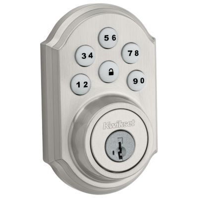 Support Information for Satin Nickel 909 SmartCode Traditional Electronic  Deadbolt | Kwikset