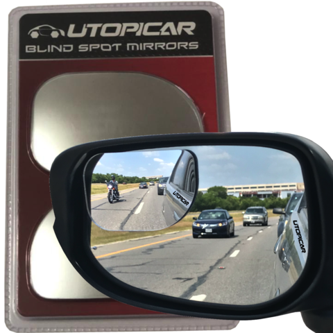Utopicar Blind Spot Mirrors. XLarge for SUV, Truck, and Pick up - Auto
