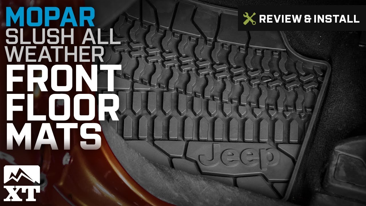 Buy 2020 Jeep Wrangler JL Rubber Floor Mats | All Mopar Parts