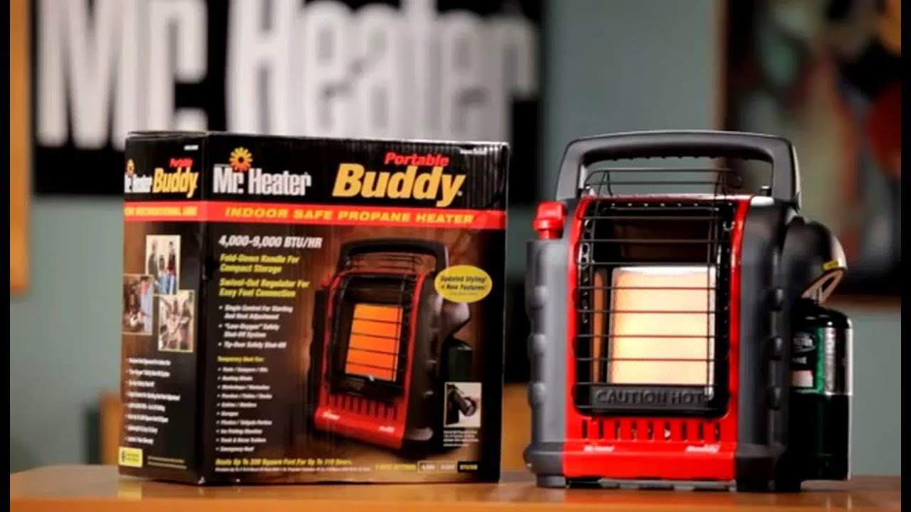 ZID2G51BZU Mr. Heater F232000 Mh9Bx Buddy 4,000-9,000-Btu Indoor-Safe  Portable Radiant Heater