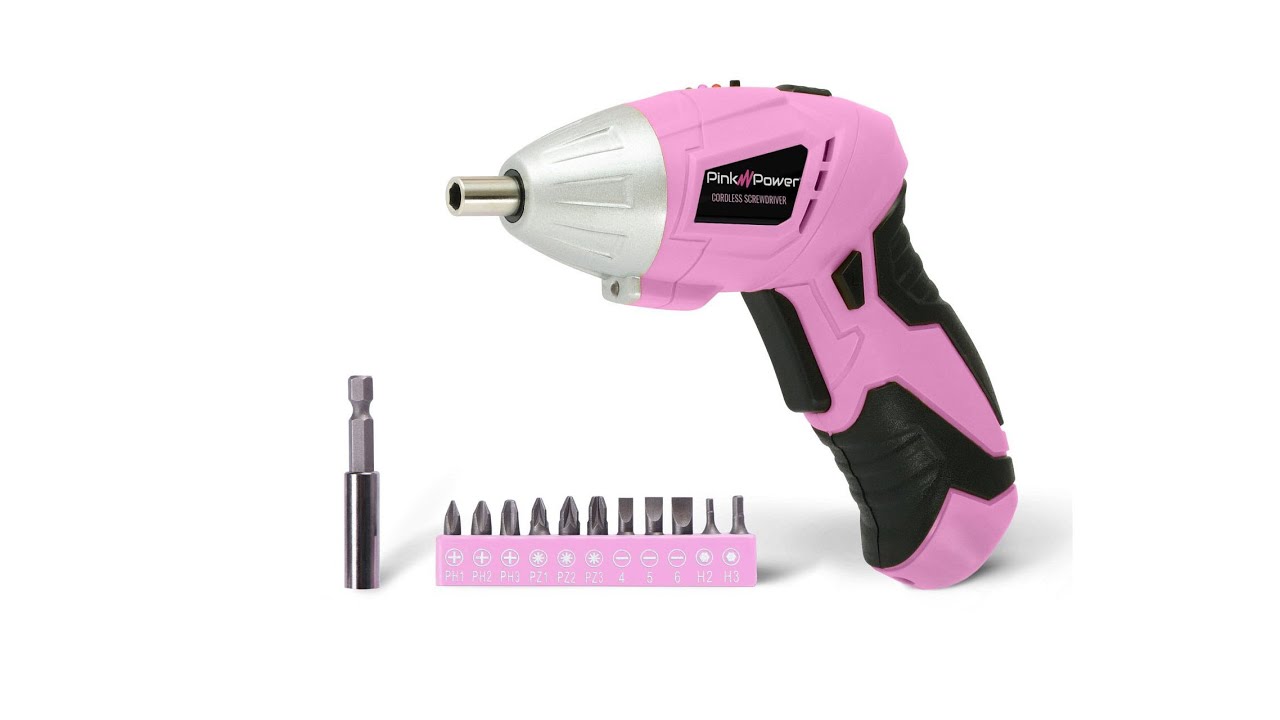 Pink Power 12V Cordless Lithium-Ion Drill & Driver Kit for Women | Looks  like a cheap Milwaukee clone. | Power tool batteries, Pink power, Cordless  drill