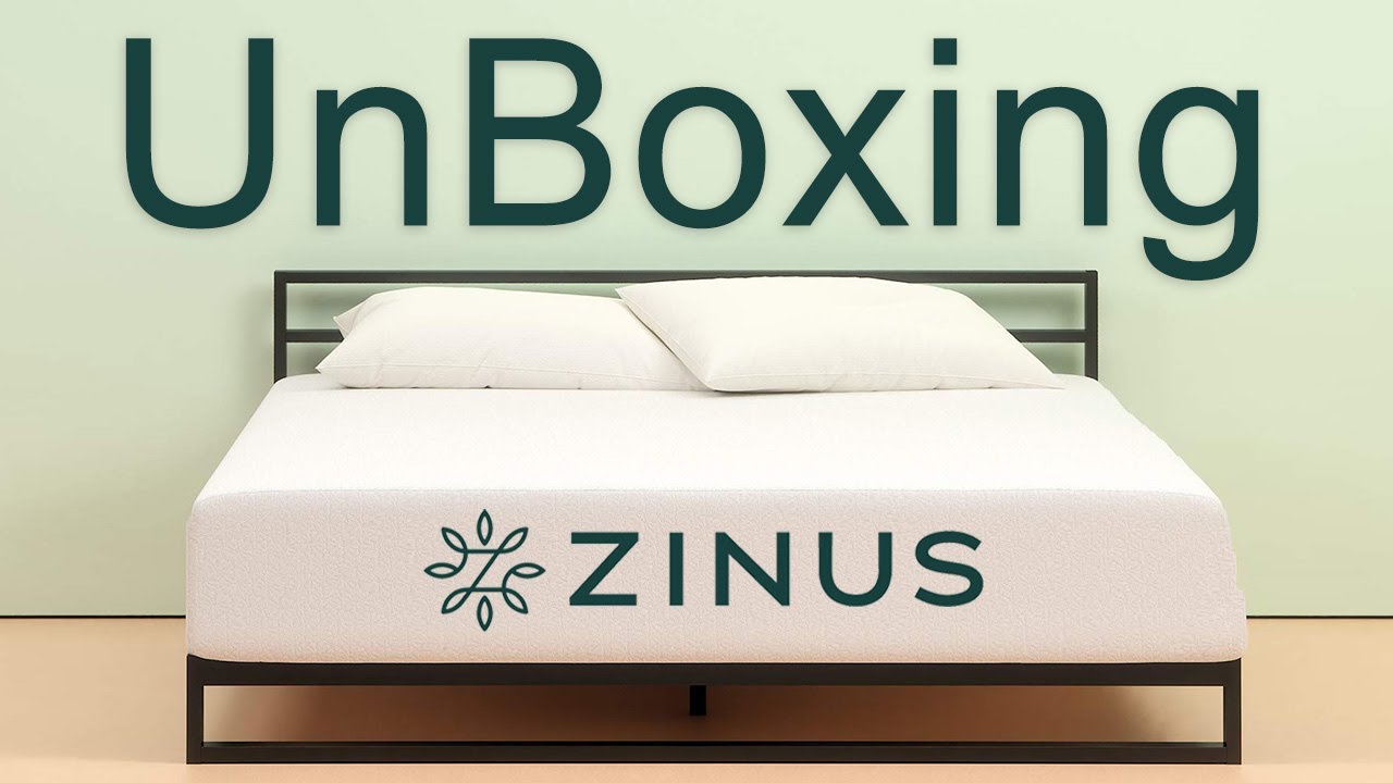 Zinus 6 inch Gel Infused Green Tea Memory Foam Mattress Full Furniture  Mattresses