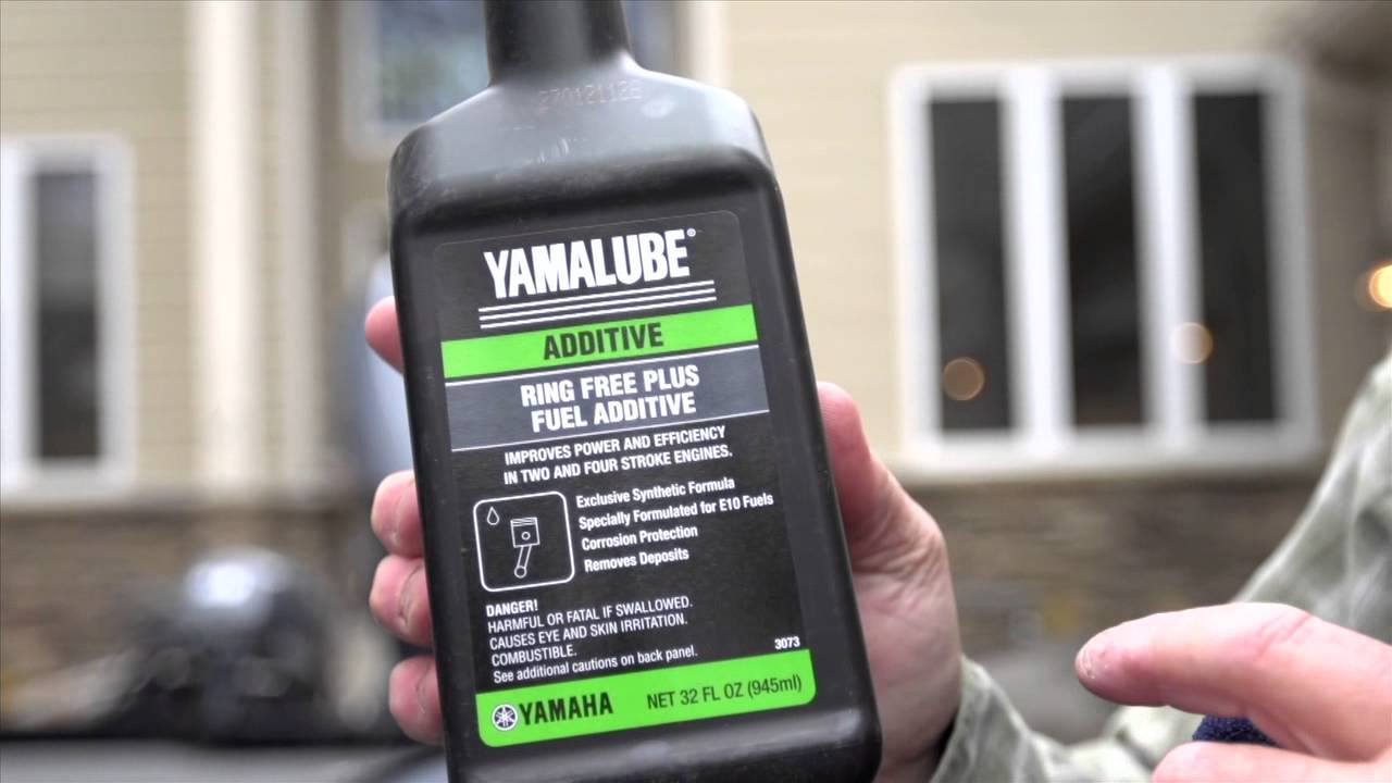 Yamalube Fuel Stabilizer & Conditioner Plus Protects E-10 Fuels -  Alcohol-Free Formula Keeps Fuel Fresh, Potent & Gum Free
