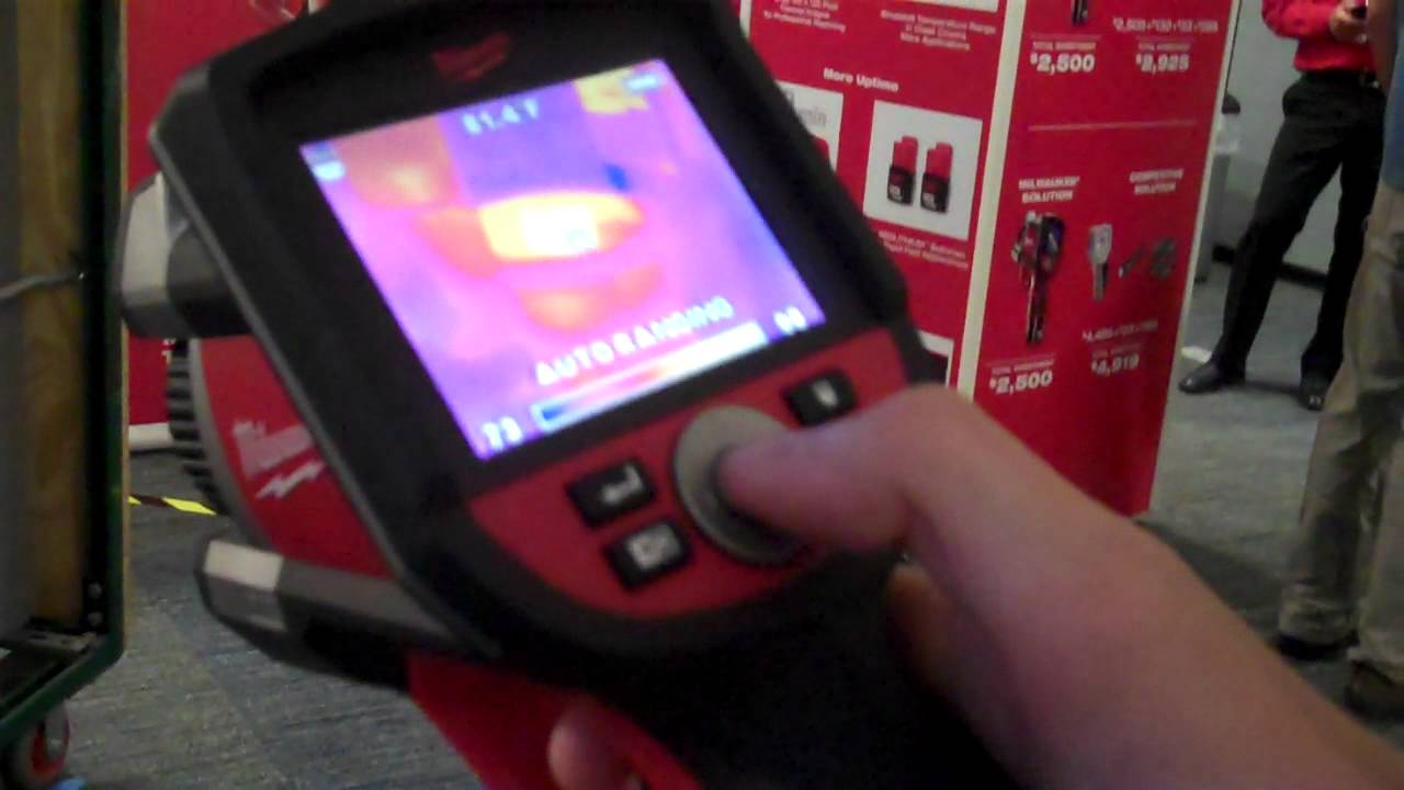 Milwaukee Thermal Imager - The Next Best Thing to X-Ray Vision