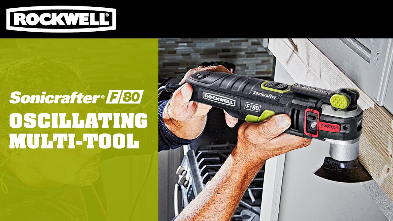 Rockwell Sonicrafter F80 DuoTech Oscillating Tool Review | PTR