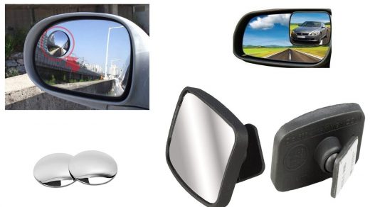 Blind Spot Mirrors Frameless/Blind Spot Mirror Square/Upgrade  Round-Shape,Frameless HD Glass Wide Angle 360 Rotatable Adjustable Stick-On  RearView for All Car SUV Trucks Motorcycle 2 Pack - Apriller- Buy Online in  Antigua and