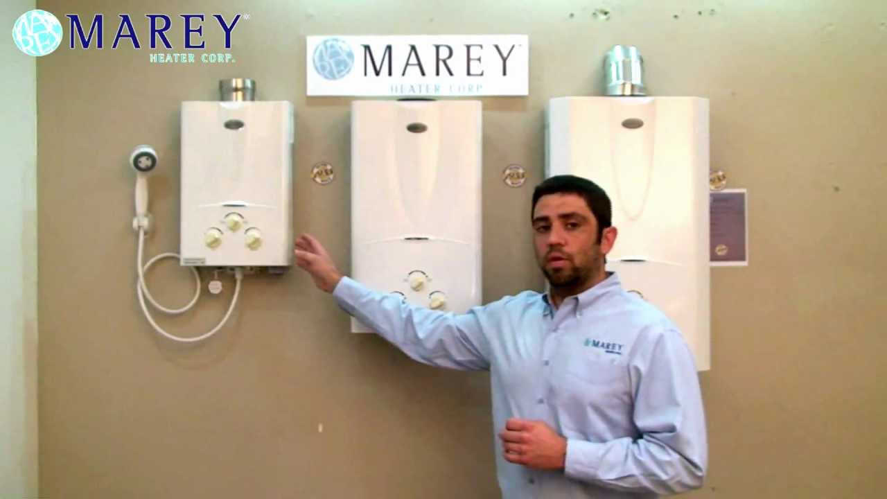 Marey 10L Indoor Natural Gas Tankless Water Heater — GadgetsGo