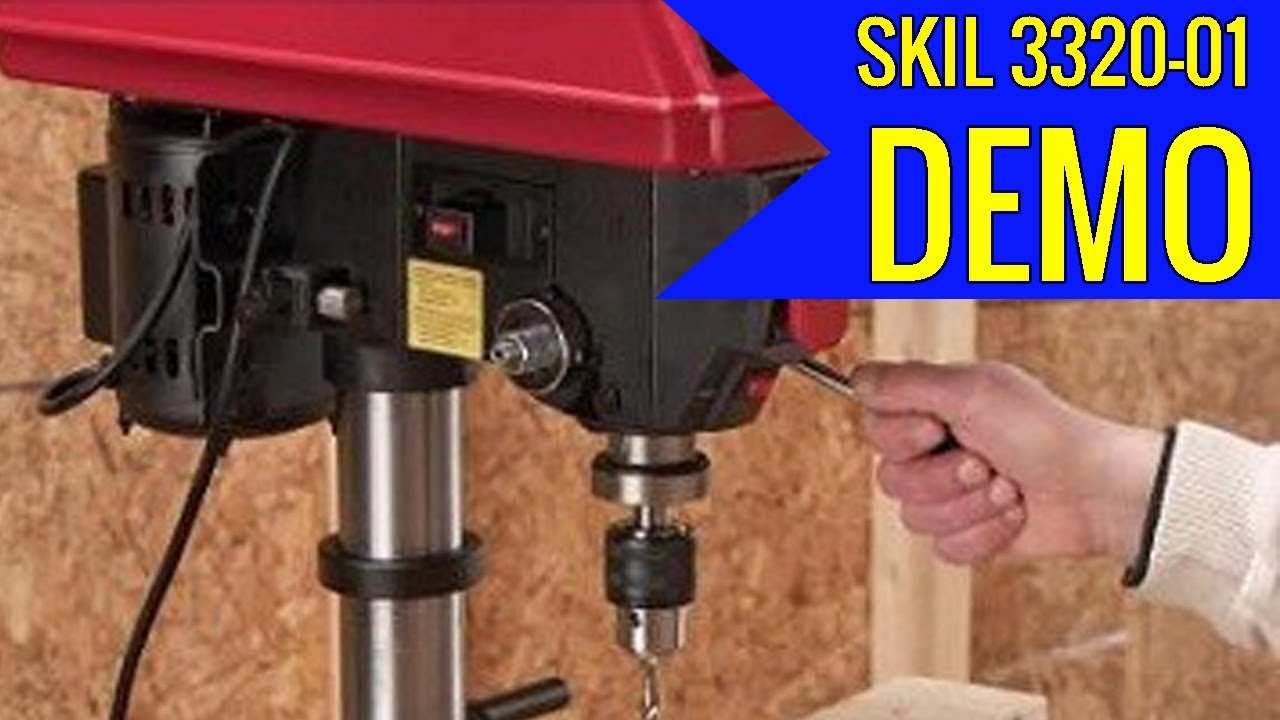 Review of The SKIL 3320-01 3.2 Amp 10-Inch Drill Press - Drill Press Master