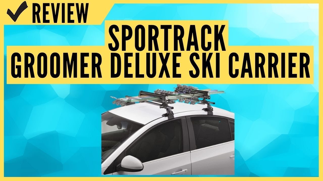 Sportrack SR6466 Groomer DeluxeSki Rack - Snowboard Carrier