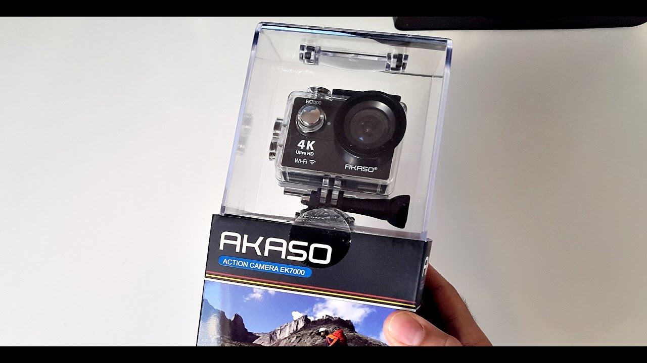 AKASO EK7000 4K WiFi Sports Action camera 運動攝影機防水, 攝影器材- Carousell