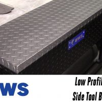 UWS A-Frame Trailer Toolbox - 6.3 cu ft - Gloss Black UWS Trailer Tool Box  UWS01065