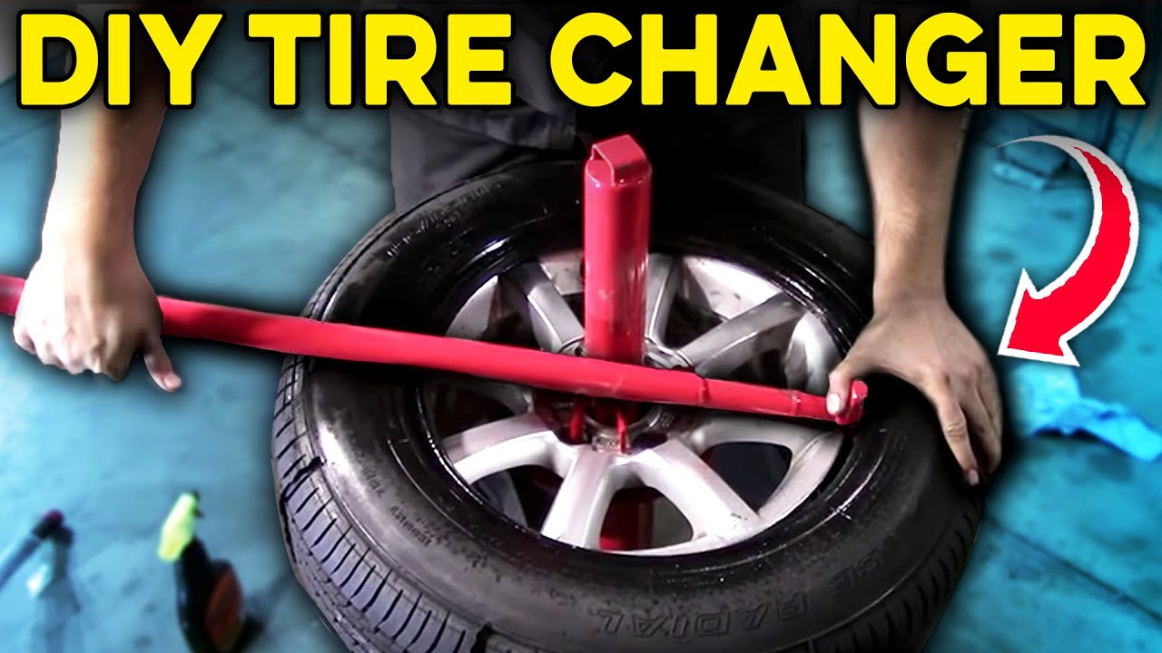 A Do-It-Yourself Manual Tire Changer - DIY - MOTHER EARTH NEWS