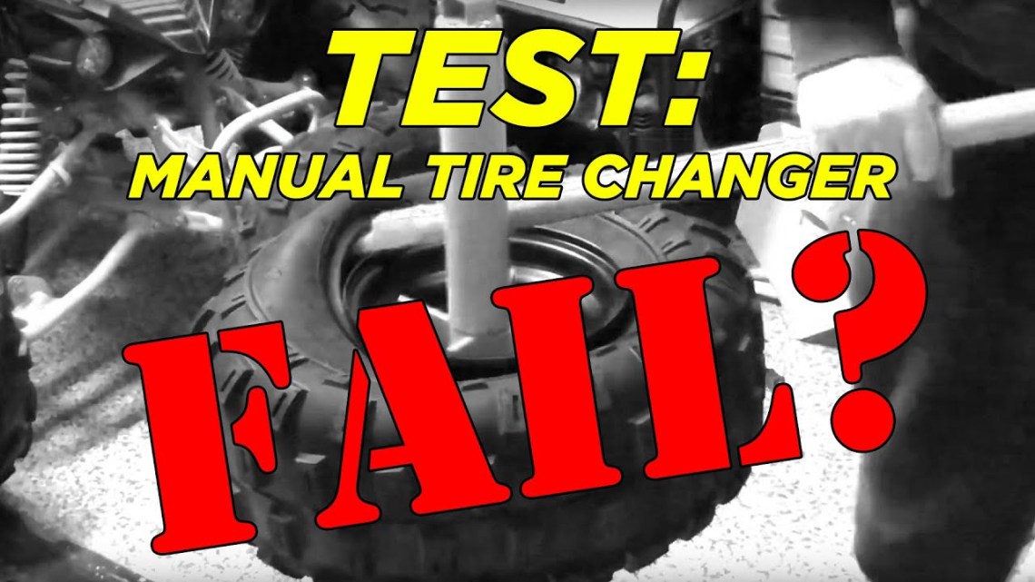 TEST: We bought a generic manual tire changer – ATV Guys