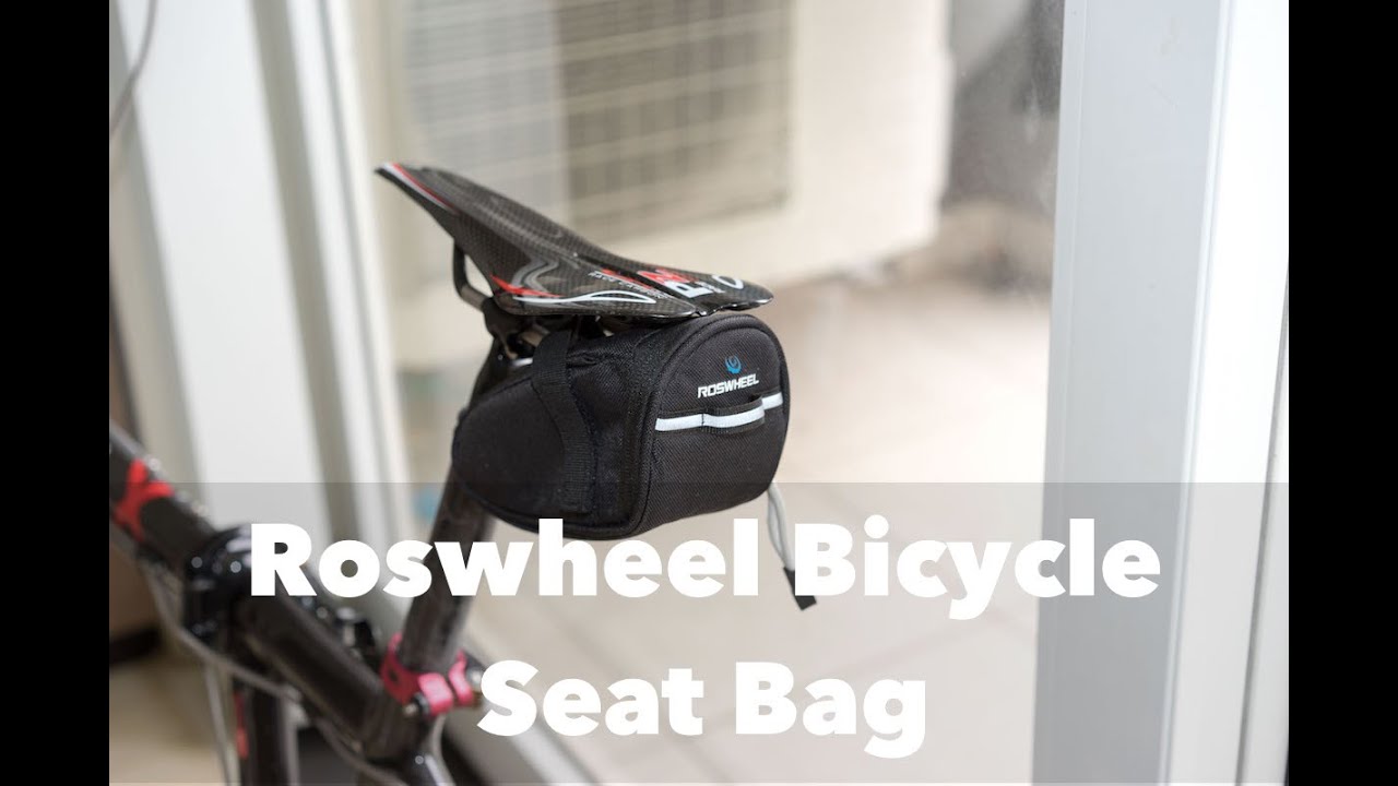 Roswheel Unisex's 131470 Bike Bicycle Saddle seat Bag, Black, M: Buy Online  at Best Price in UAE - Amazon.ae