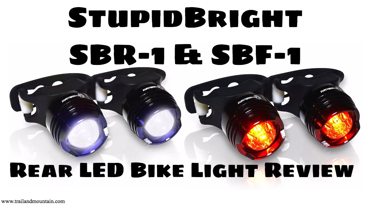 Stupidbright Sbr 1 Strap On Led Rear Bike Tail Light Cashback Rebate -  RebateKey