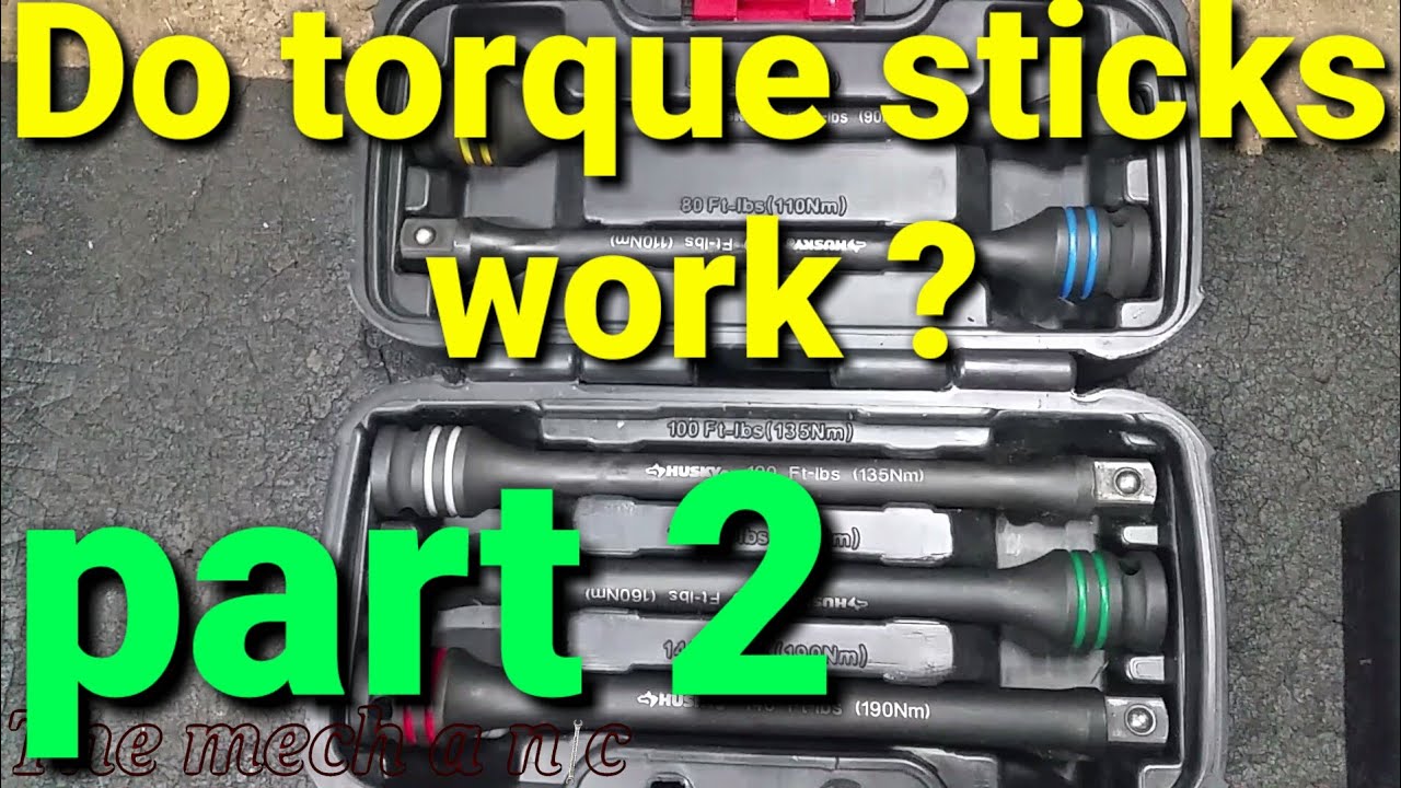Do torque sticks work? - YouTube