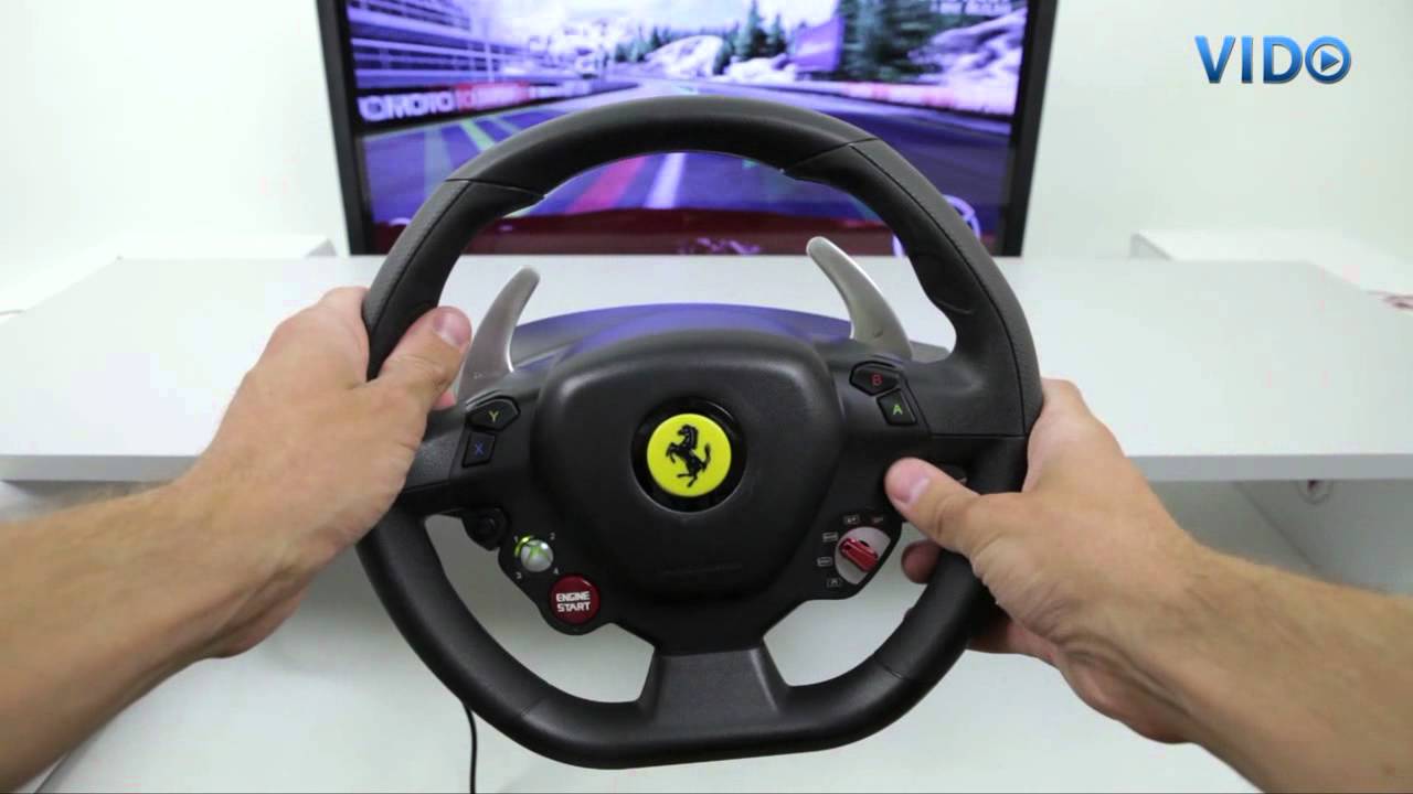 Thrustmaster Ferrari 458 Spider Racing Wheel supports Xbox One - SlashGear