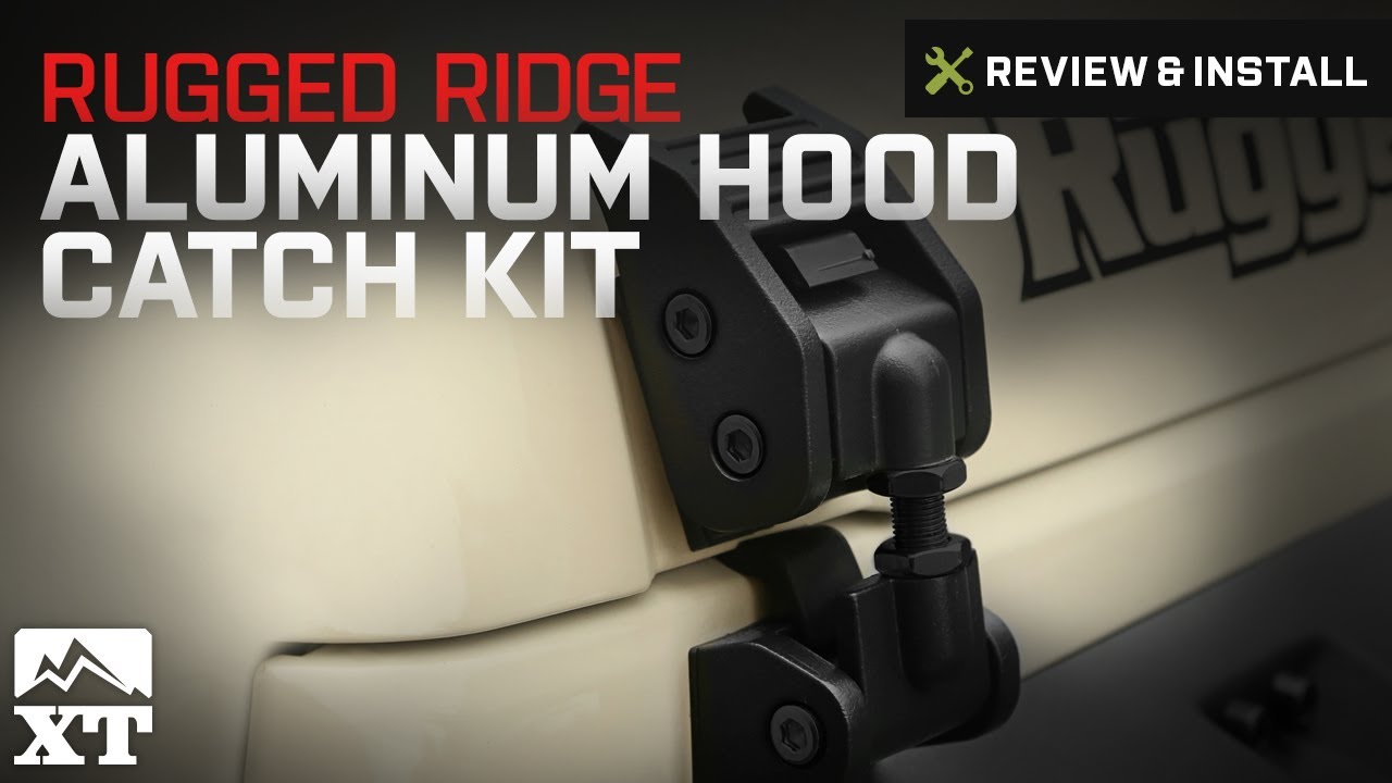 Rugged Ridge Jeep JK Aluminum Hood Catch Kit Write-Up - JK-Forum.com - The  top destination for Jeep JK and JL Wrangler news, rumors, and discussion