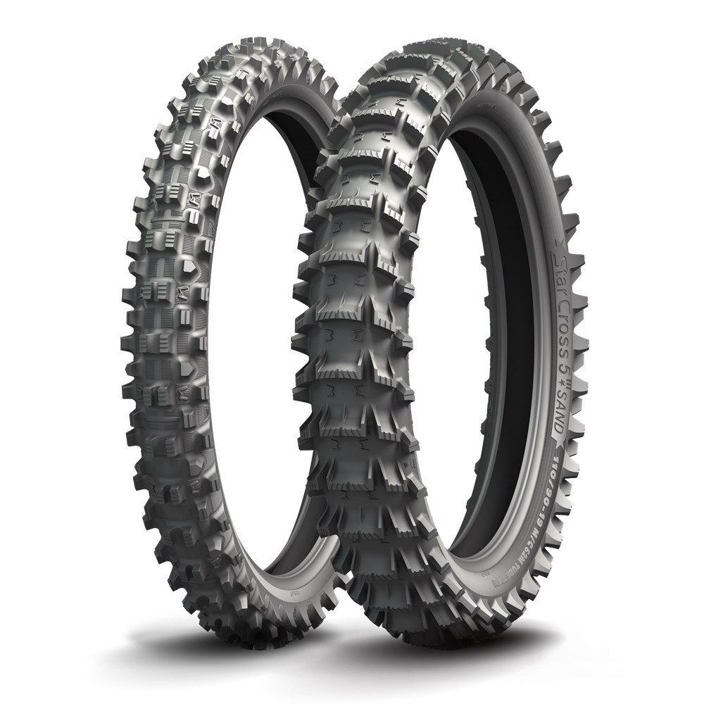 Michelin StarCross 5 Sand Front and Rear Tires Combo available at Motocross  Giant
