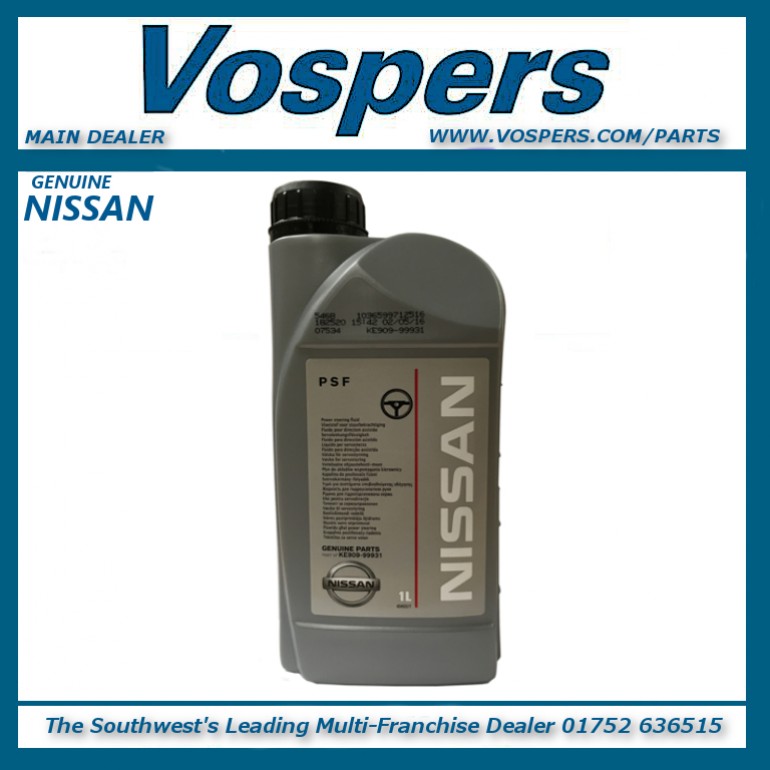 Genuine Nissan Power Steering Fluid 1 Litre | Vospers Parts