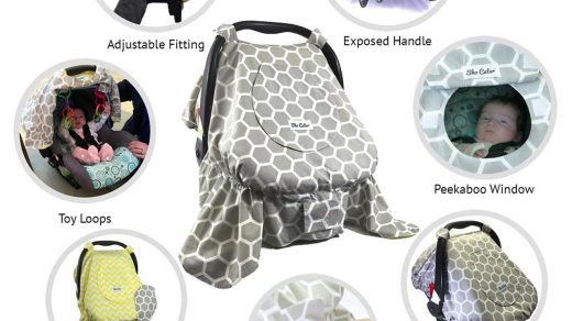 Sho Cute - The Cute Cocoon [Reversible] - Baby Car Seat Covers, Windproof,  Peekaboo Window, Universal Fit, Grey & Yellow, Infant Carseat Canopy | Baby  Gift Boy or Girl - Patent Pending