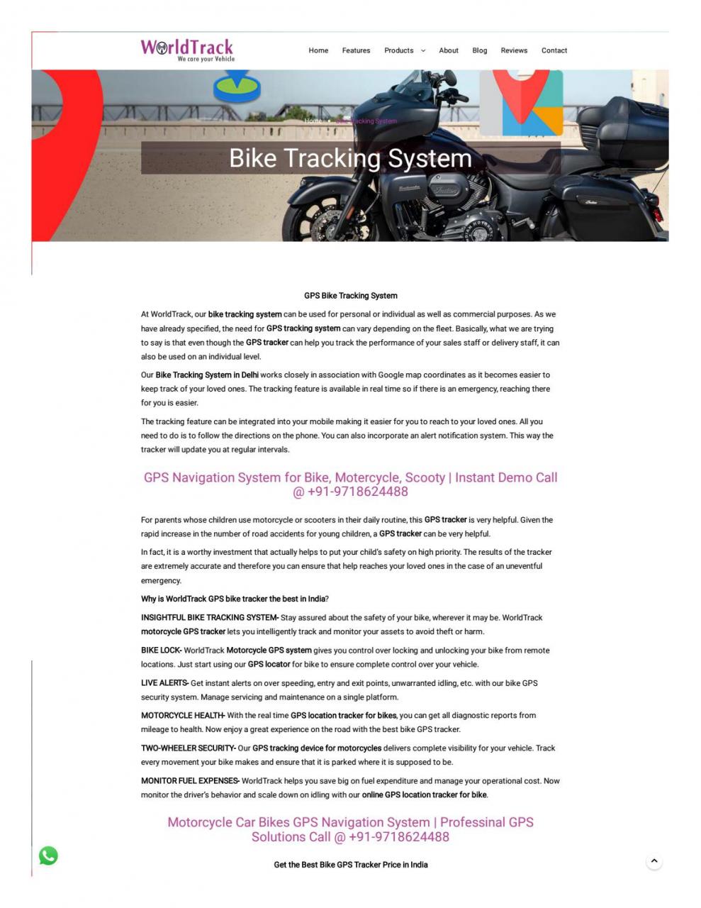 Bike GPS Tracking System & GPS Tracking Device For Bikes by  worldtrackgpsdevices - issuu