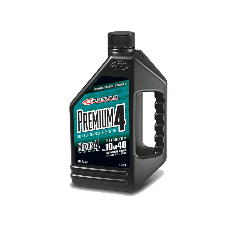 Maxima 35901 Premium4 20W-50 Motorcycle Engine Oil - 1 Liter Bottle - 35901