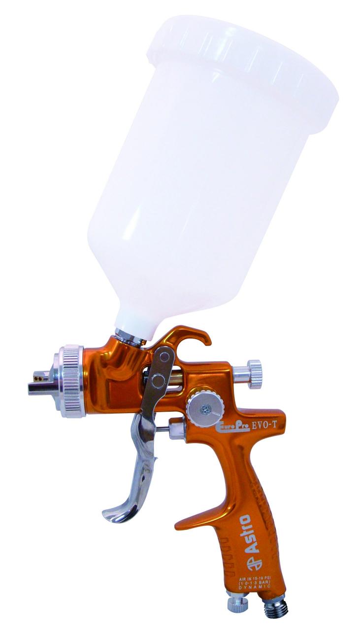 EuroPro Forged EVO-T Spray Gun with Plastic Cup - 1.4mm Nozzle | Astro  Pneumatic Tools