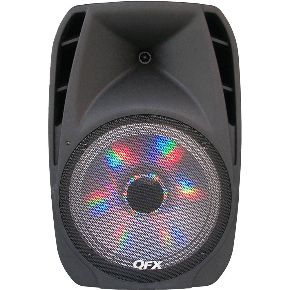 QFX Portable Bluetooth Party Speaker with LED PBX 61152BTL B&H