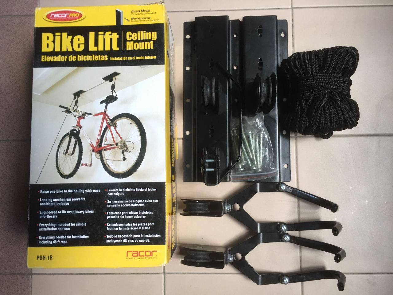 RacorPro Bike Lift Ceiling Mount, Bicycles & PMDs, Bicycles, Others on  Carousell