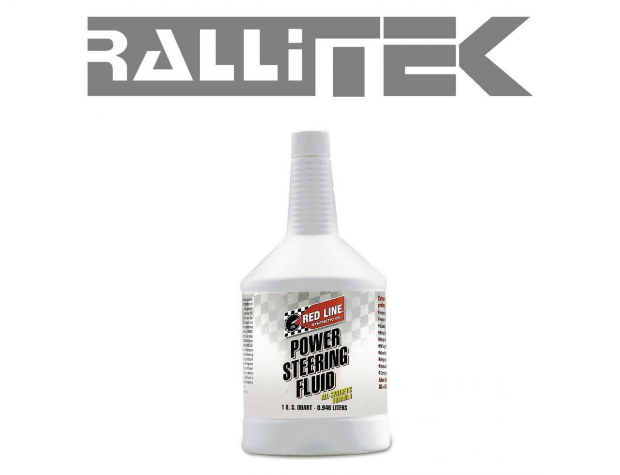 Red Line Power Steering Fluid 1 Quart | RalliTEK.com