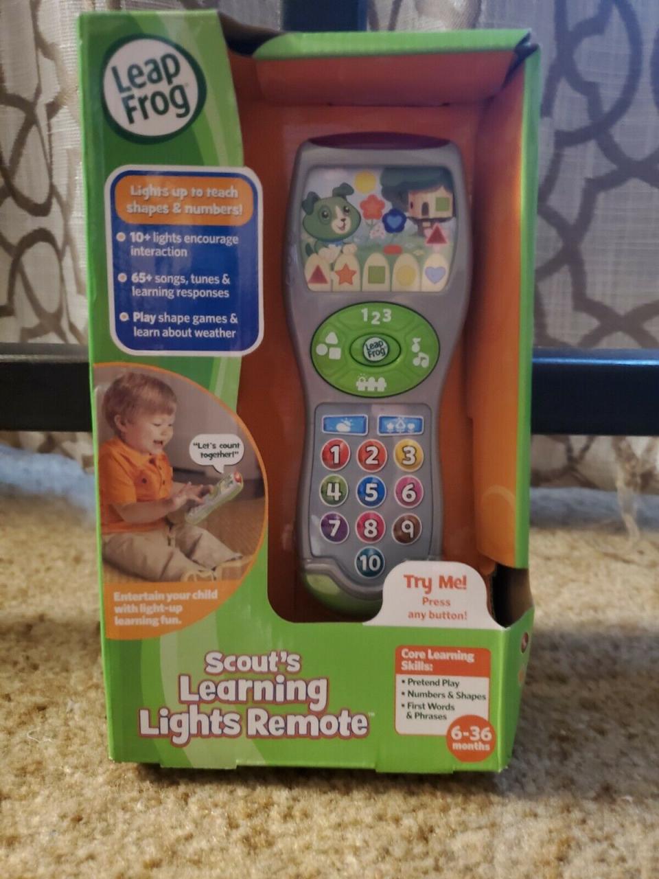 LeapFrog Scout's Learning Lights Remote Control (Musical Toy) - WordUnited