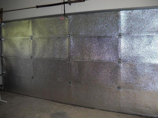 Commercial 14'Hx14'L Garage Door Insulation Reflective Platinum Foam C – US  Energy Products