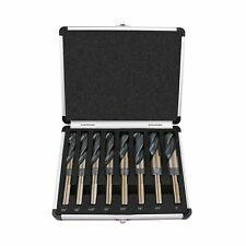 Neiko 10242B Pro Jumbo Silver and Deming Industrial Drill Bit Set with  Carrying Case, 8 Piece, Multi-Size : Amazon.ca: Tools & Home Improvement