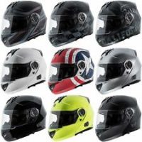Silver, X-Small TORC T27 Full Face Modular Helmet with Integrated Blinc  Bluetooth Helmets Automotive
