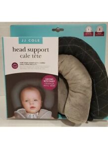 Buy JJ Cole - Head Support, Newborn Head and Neck Support for Car Seat and  Stroller, Designed to Adjust with Age, Grey Herringbone, Birth and Up,  Heather Grey Online in Indonesia. B088MJWHRH