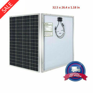 HQST Solar Panel 50 Watt 12 Volt Polycrystalline Portable, High Efficiency  Module Off Grid PV Power for Battery Charging, Boat, Caravan, RV and Any  Other Off Grid Applications- Buy Online in Guernsey