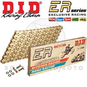 DID 520 ERV3 X-Ring Chain 120 Links Street Gold Chains Parts