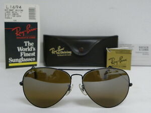 Ray-Ban USA NOS Vintage B&L Aviator Chromax W1663g Driving Series NEW  Sunglasses | Rayban sunglasses aviators, Sunglasses, Ray bans